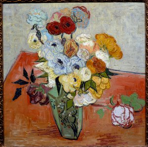 Roser og anemoner af Vincent van Gogh