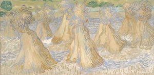 Hvedeskiver, juli 1890 (olie på lærred) af Vincent van Gogh