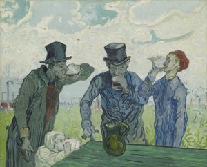 Drikkerne, 1890 af Vincent van Gogh