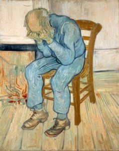 Sørgende gammel mand af Vincent van Gogh