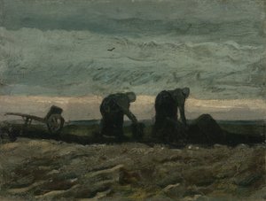 To kvinder på heden af Vincent van Gogh