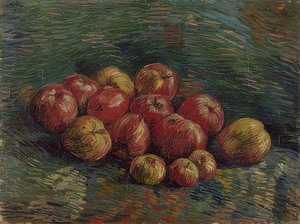 Æbler. 1887 af Vincent van Gogh