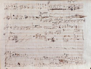 Nodeside for The pirate, opera af Vincenzo Bellini