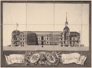 Saint Michaels Castle i Sankt Petersborg, 1797