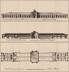 Saint Michaels Castle i Sankt Petersborg, 1797