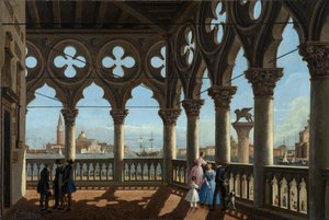Venise - Loggia af Dogepaladset par Chilone, Vincenzo