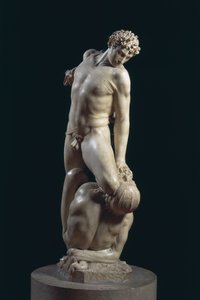 Æren triumferer over bedrageri, ca. 1561 (marmor)