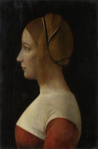 Portræt af en ung dame, ca. 1490.
