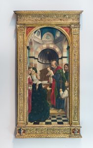 Præsentation af Jesus ved templet, ca. 1470 (tempera på panel) af Vincenzo Foppa
