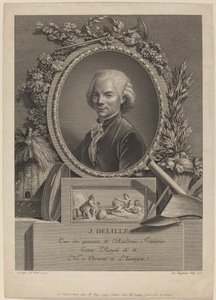 Jacques Delille af Vincenzo Vangelisti after André Pujos
