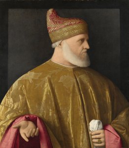 Portræt af Doge, Andrea Gritti, ca 1530