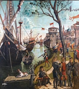 Ankomst til Köln af Vittore Carpaccio