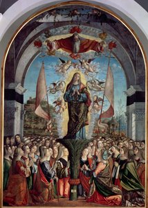 Forherligelse af den hellige Ursula og hendes ledsagere af Vittore Carpaccio