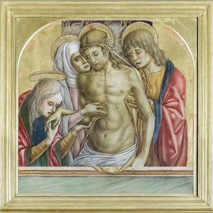Pietà, Ricci familiekapel (olie på lærred)