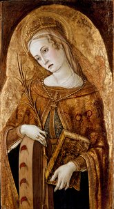Den hellige Katarina af Alexandria, begyndelsen af 1490