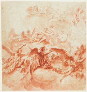 Musikskabende engle af Vittorio Maria Bigari