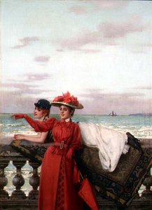 Daydreamers (en af et par) af Vittorio Matteo Corcos