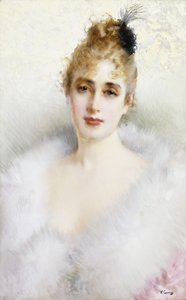 Klar til bolden af Vittorio Matteo Corcos