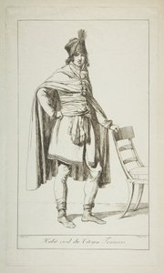 Den franske borgers borgerdragt, 1794.