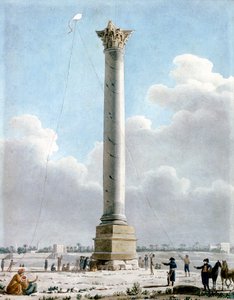 Pompeys-søjlen, Alexandria 1798, 1798