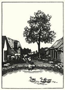 Illustration til Tess Of The DUrbervilles af Thomas Hardy (gravering)