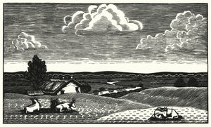 Illustration til Tess Of The DUrbervilles af Thomas Hardy (gravering)