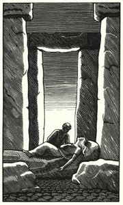 Illustration til Tess Of The DUrbervilles af Thomas Hardy (gravering)