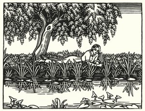 Illustration til Tess Of The DUrbervilles af Thomas Hardy (gravering)