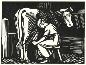 Illustration til Tess Of The DUrbervilles af Thomas Hardy (gravering)