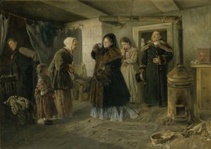 Filantroper, 1874 af Vladimir Egorovic Makovsky