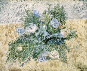 Blå blomster