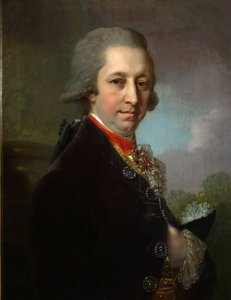 Portræt af Ivan Mikhailovich Yakovlev, 1800 af Vladimir Lukich Borovikovsky