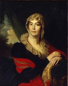 Portræt af prinsesse Natalia Alexandrovna von Buxhoeveden 1758-1808, født Alexeyeva, 1790