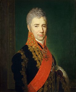 Portræt af kronrytteren Sergey Ilyich Mukhanov 1762-1842 af Vladimir Lukich Borovikovsky