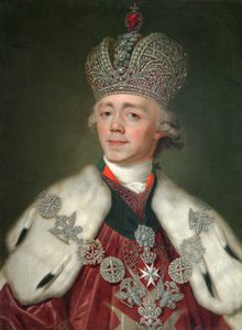 Portræt af kejser Paul I af Rusland