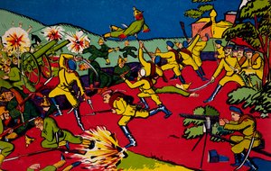 Tyskere I er stærke væsener, I vil ikke se Warszawa, det er bedre at løbe væk til Berlin nu mens I stadig er i live af Vladimir Mayakovsky
