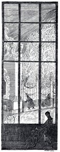 Illustration til Årstidernes runde dans af K. Balmont, 1907 af Vladimir Petrovich Drittenpreis