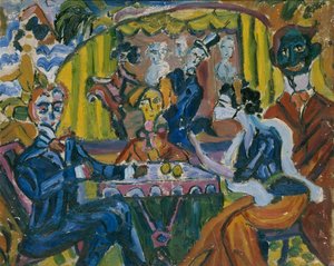 The Stray Dog Cabaret i Sankt Petersborg, 1910