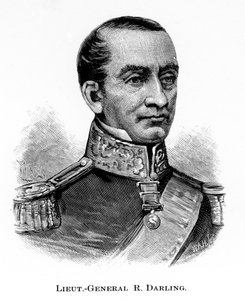 General Sir Ralph Darling, British soldier and colonial Governor, 1886.dani af WA Hirschmann
