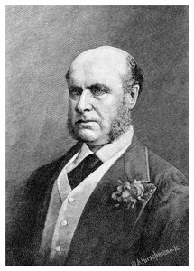 Sir Hercules Robinson, britisk kolonialadministrator 1886. af WA Hirschmann