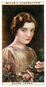 Alice Joyce 1890-1955, amerikansk skuespillerinde, 1928.
