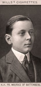H.H, PR. Maurice af Battenberg, 1908. af WD and HO Wills
