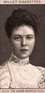 H.I.H Storhertuginden Olga, 1908. af WD and HO Wills
