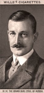 H.I.H Storhertug Cyril af Rusland, 1908. af WD and HO Wills