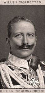 H.I & R.M, den tyske kejser, 1908. af WD and HO Wills