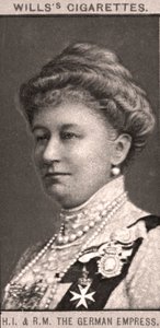 H.I & R.M, den tyske kejserinde, 1908. af WD and HO Wills
