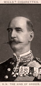 H.M. Kongen af Grækenland, 1908. af WD and HO Wills