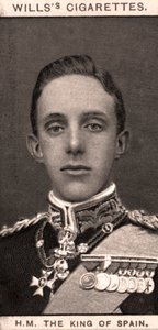 H.M. Kongen af Spanien, 1908. af WD and HO Wills