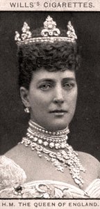 H.M. Dronningen af England, 1908.