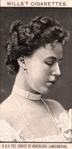 H.R.H, PSS. Ernest af Hohenlohe-Langenbourg, 1908. af WD and HO Wills